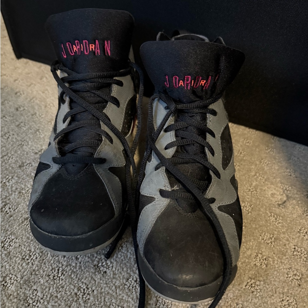 Air Jordan Black and Gray Sneakers